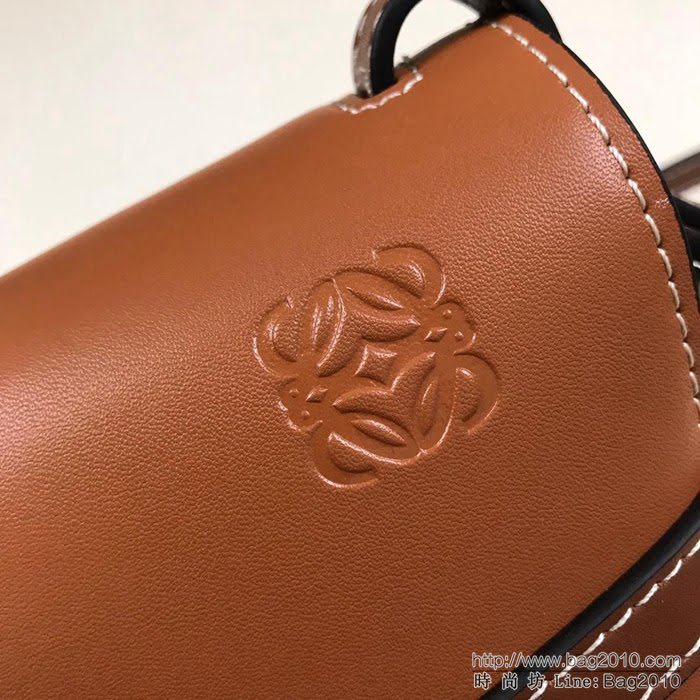 LOEWE羅意威 2018年新款 蝴蝶結包包 原單品質 爆款 06802 Gate Bag馬鞍包 斜挎包  jdl1053